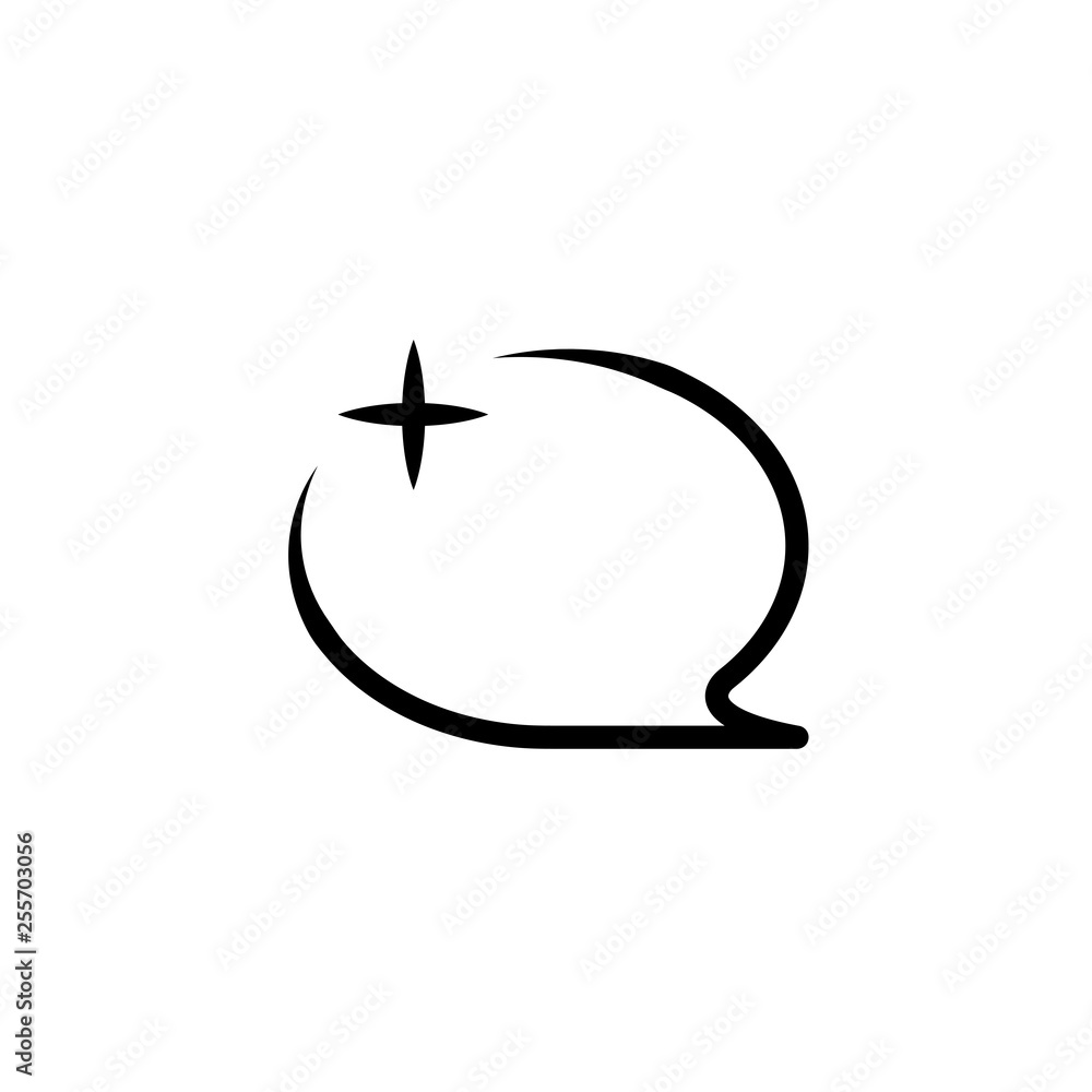 Poster speech bubbles with add icon, pictogram icon on gray background. vector illustration for web site, m