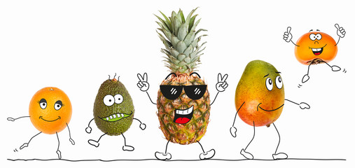 Healthy organic fruits 3