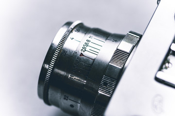 Vintage film camera