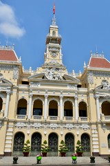 Fototapeta premium Rathaus von Ho Chi Minh City