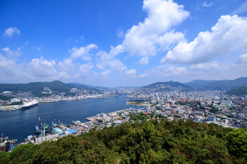 Fototapeta na wymiar 長崎の風景　鍋冠山