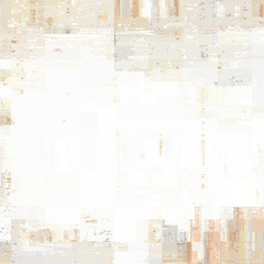 Obraz premium Vector image with imitation of grunge datamoshing texture.