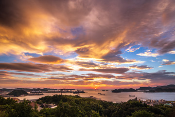 長崎の夕陽