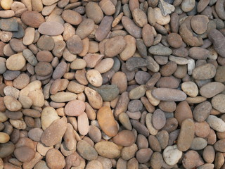 pebbles on the beach stone background