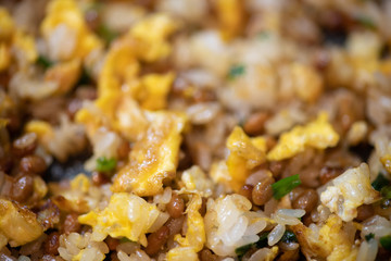 納豆チャーハン