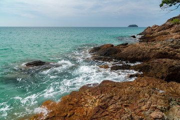 The surroundings of Lonely Beach, Koh Chang Island. Thailand.