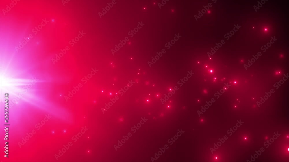 Poster abstract light particle background flowing loop/ 4k animation of an abstract beautiful shining light