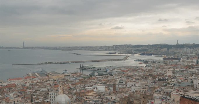 Baie d'Alger et Casbah