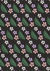 field flower and summer leaf