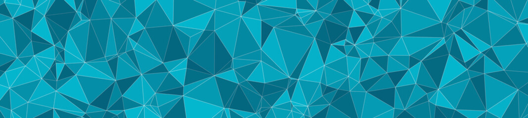 Obraz premium Triangular creative wide illustration background
