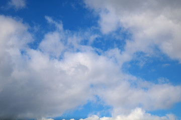 blue sky with clouds