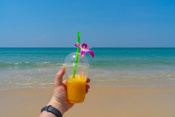 Cocktail on the beach