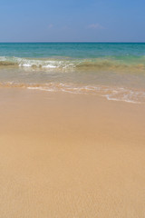 Fototapeta na wymiar Beautiful beach in Phuket , Thailand
