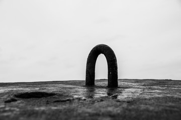 Fototapeta premium a big metal loop