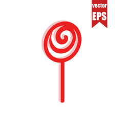 Lollipop isometric icon.Vector illustration.