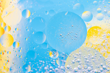 water drops on glass