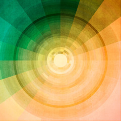 Obraz premium Abstract geometry multi color background. Radial gradient