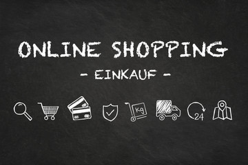 Obraz premium Online shopping 