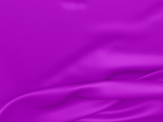 Beautiful Purple Satin Fabric for Drapery Abstract Background. Color Silk Fabric.