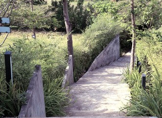 Stairs down the corridor