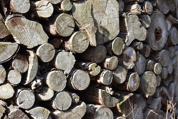 stacked brown wood – can be used as a background