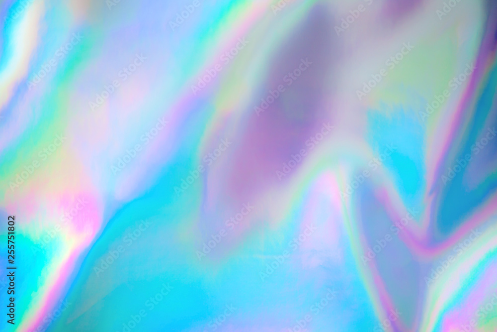 Poster abstract modern pastel colored holographic background in 80s style. synthwave. vaporwave style. retr