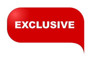 red vector banner exclusive