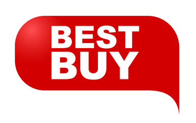 red vector banner best buy