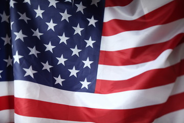 american flag of united states of america