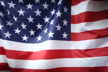 Fototapeta premium american flag of united states of america