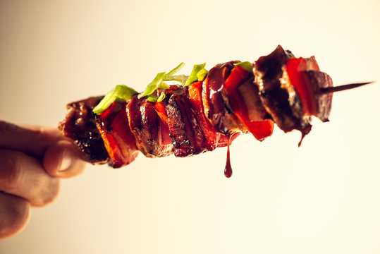 Brochette - Brochetas de carne