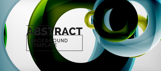 Vector rings abstract background