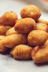 Ñoquis de patata frita