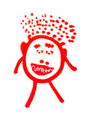 Diabolic Comic Style Character