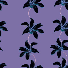 Beautiful seamless floral pattern background.