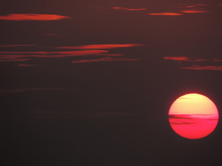 atardecer