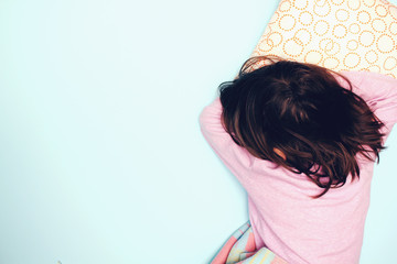Fototapeta premium little girl sleeping