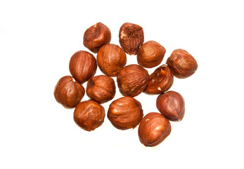 nut isolated on white background
