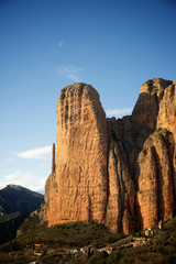 Riglos Mountains in Spain