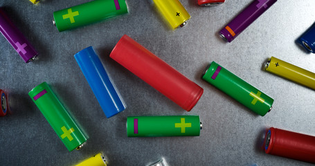 Small batteries view