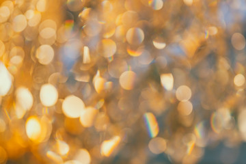 blur and defocus crystal chadelier shiny glitter abstract background