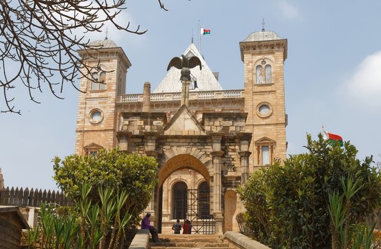 Ehemaliger Königspalast in Antananarivo