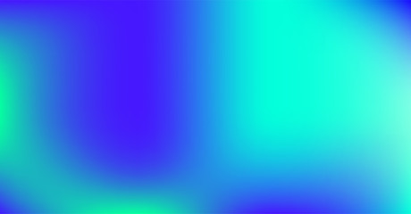 Purple Blue Gradient Vibrant Dreamy Vector Background. Sunrise, Sunset, Sky, Water Color Overlay Neon Design Element. Luxury Trendy Holograph Defocused Texture. Digital Funky Cool Tech Gradient Paper.
