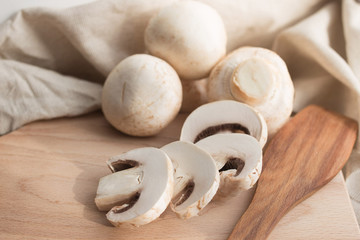 fresh mushrooms