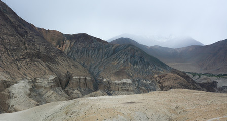 Mountainscape of Ladakh, North of India