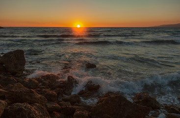 Tarifa winter sunset 2019