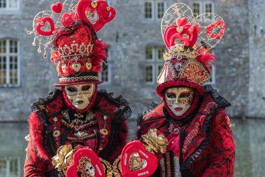 Carnaval de Venise dans les Jardins d'Annevoie
