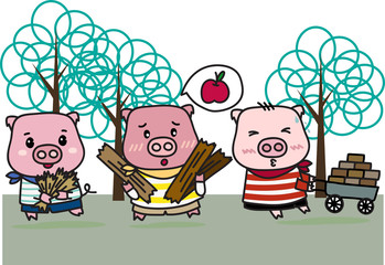 three little pigs