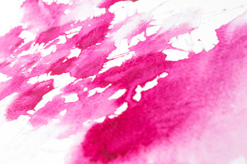 Abstract blur watercolor art hand painting texture.