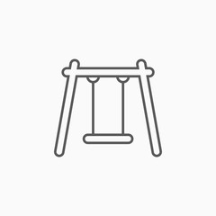 swing icon, swings vector